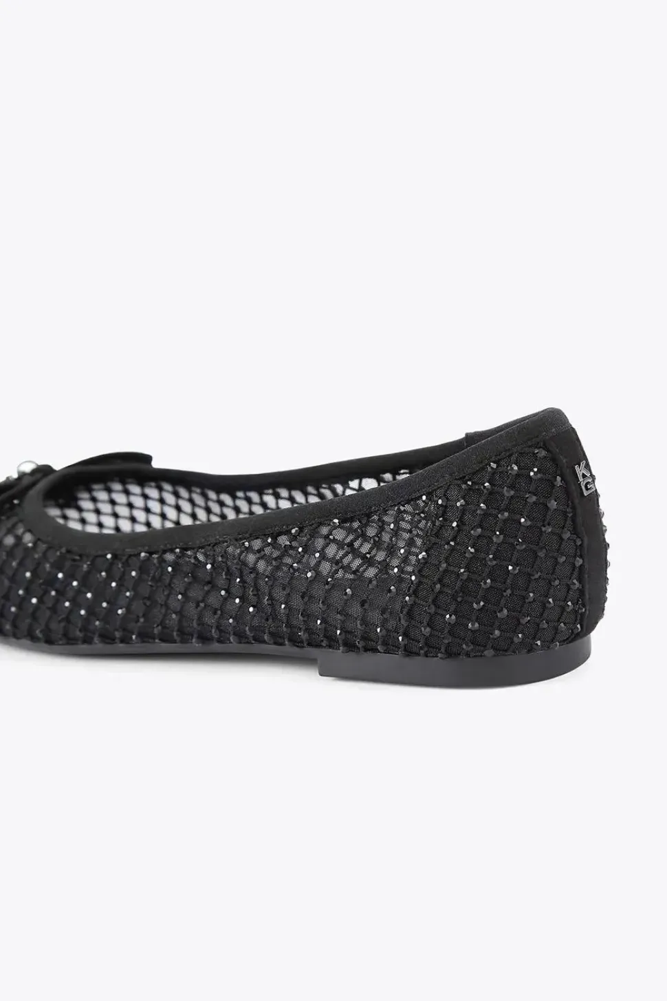 'Mindy Gem' Suedette Flats