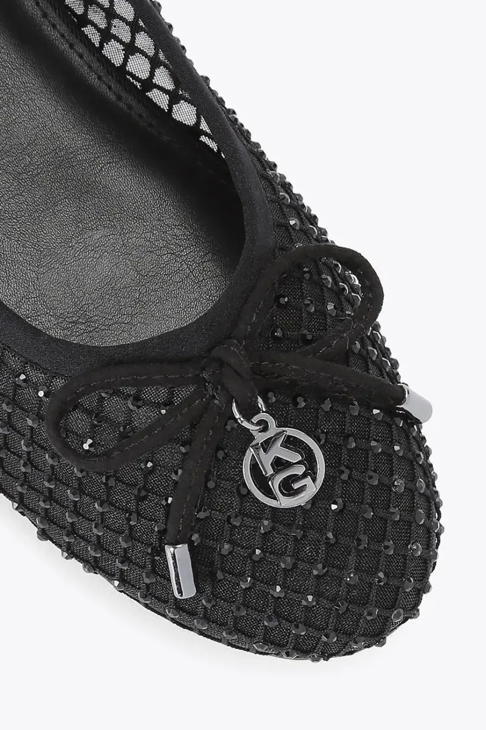 'Mindy Gem' Suedette Flats