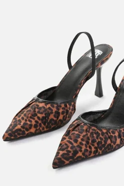 'Minsk' Pointed Toe Heels With Strap