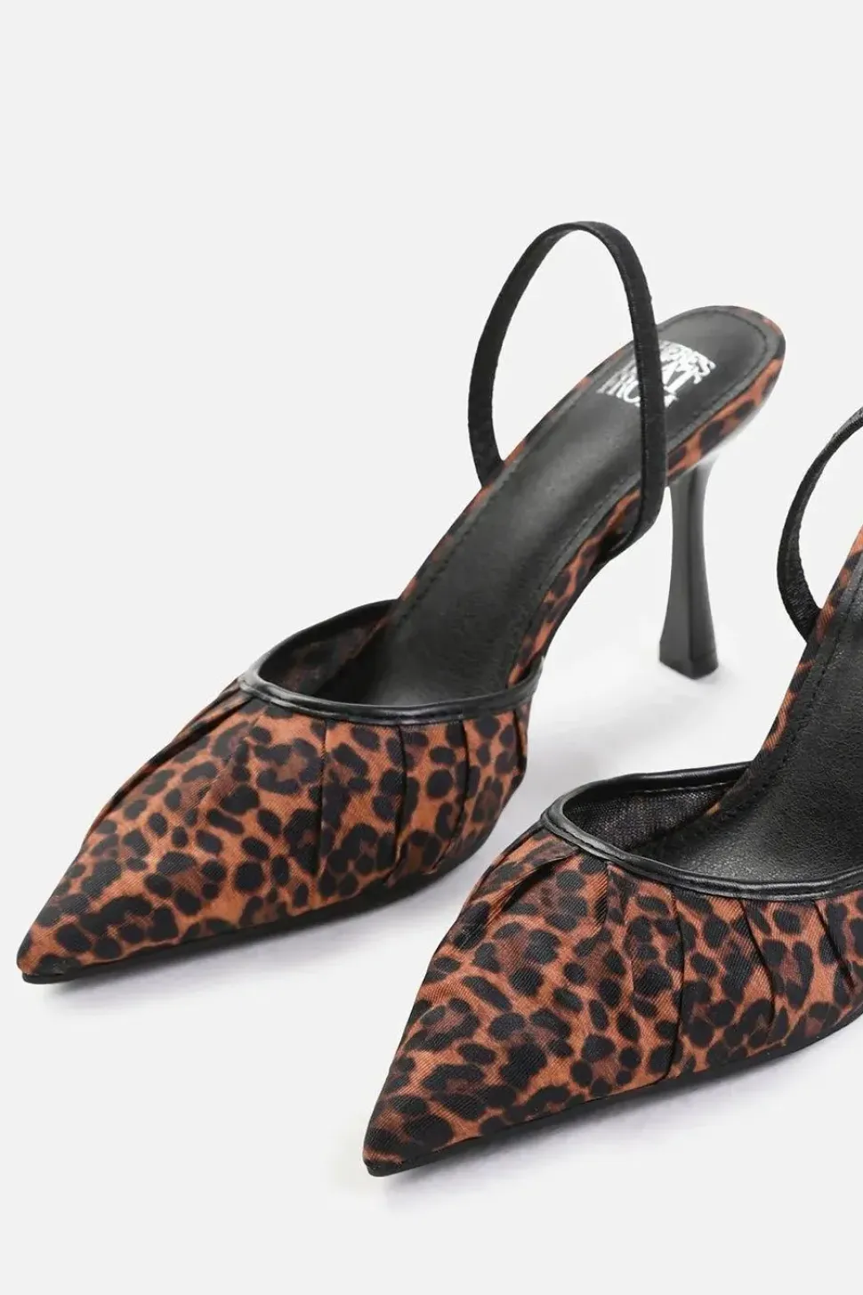 'Minsk' Pointed Toe Heels With Strap