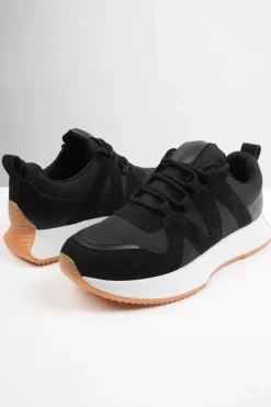 'Momentum' Runner Sneaker Trainers With Suede Detail