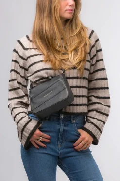 'Monica' Nappa Leather Cross Body Bag