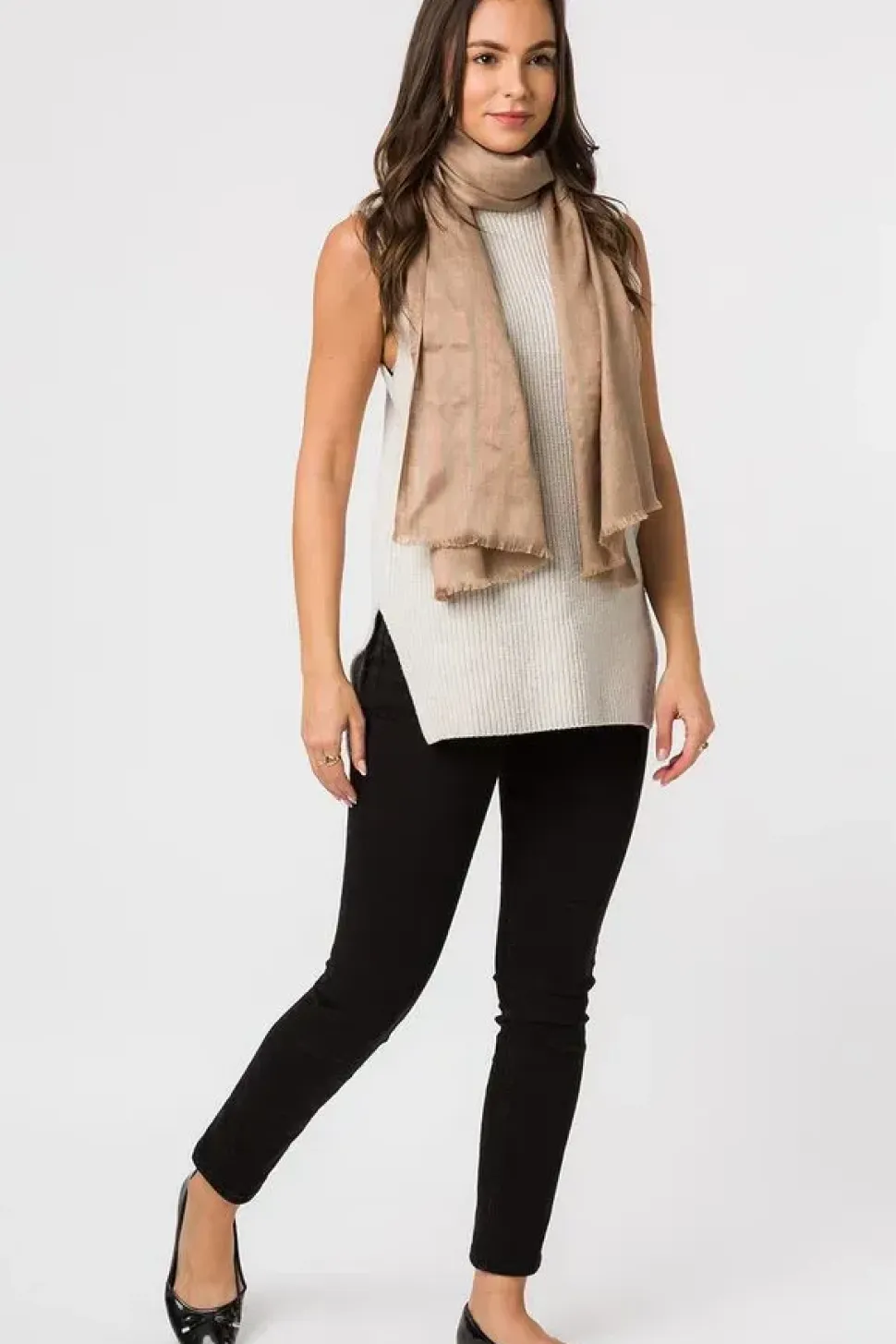 'Moon' Cashmere & Merino Wool Pashmina
