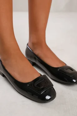 'Nalani' Wide Fit Flat Ballerina Pump