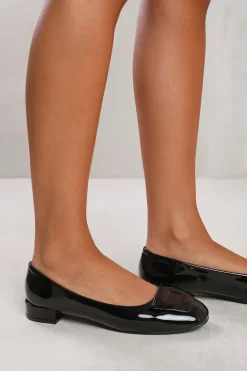 'Nalani' Wide Fit Flat Ballerina Pump