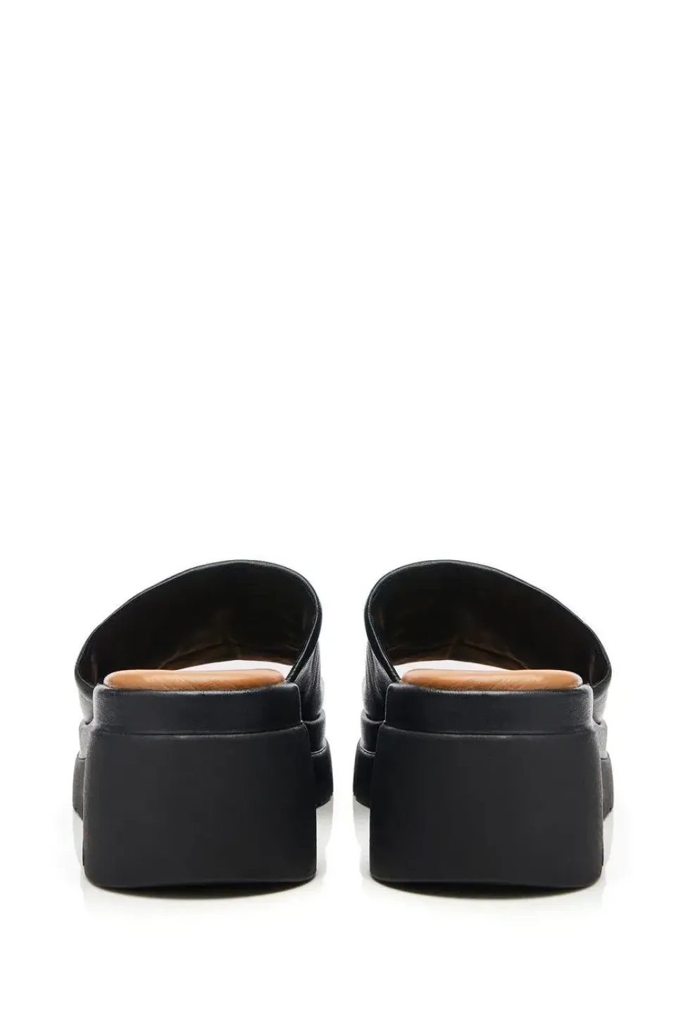 'Namya' Leather Flatforms