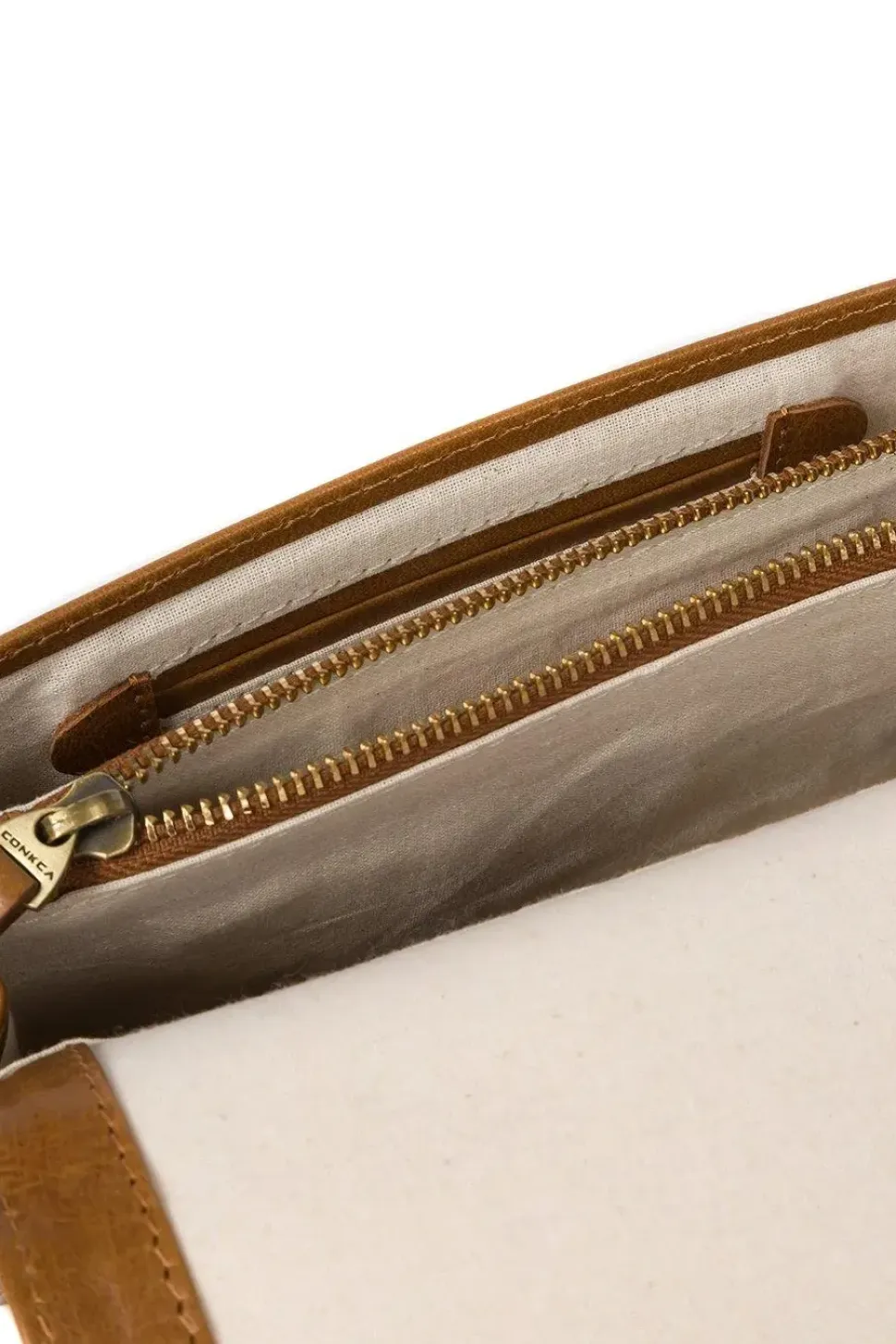 'Nemo' Leather Cross Body Clutch Bag