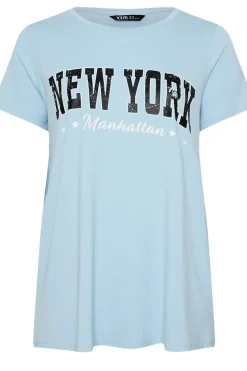 'New York' Slogan T-Shirt