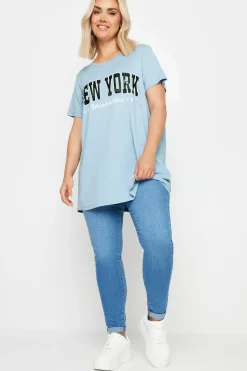 'New York' Slogan T-Shirt