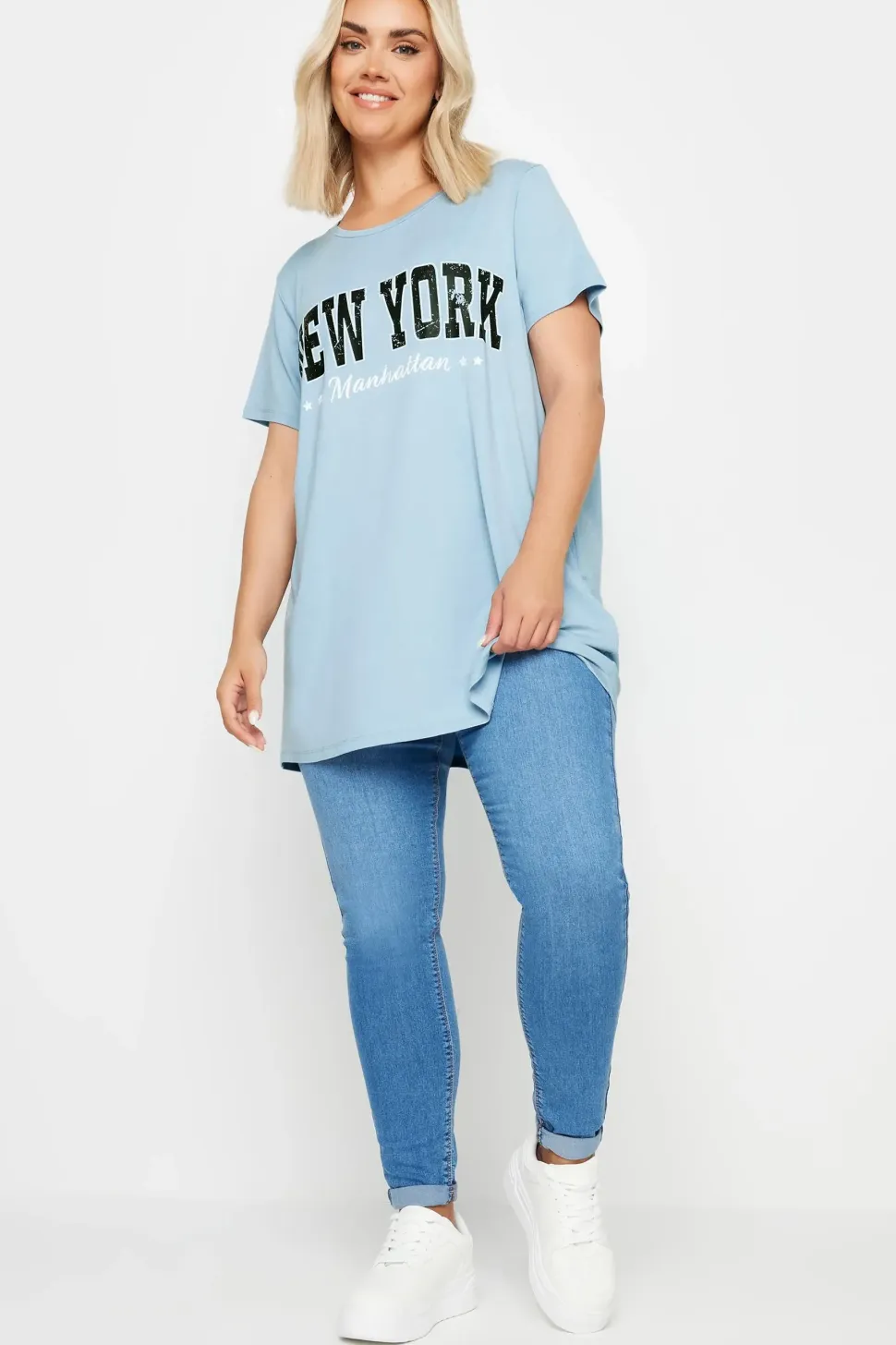 'New York' Slogan T-Shirt