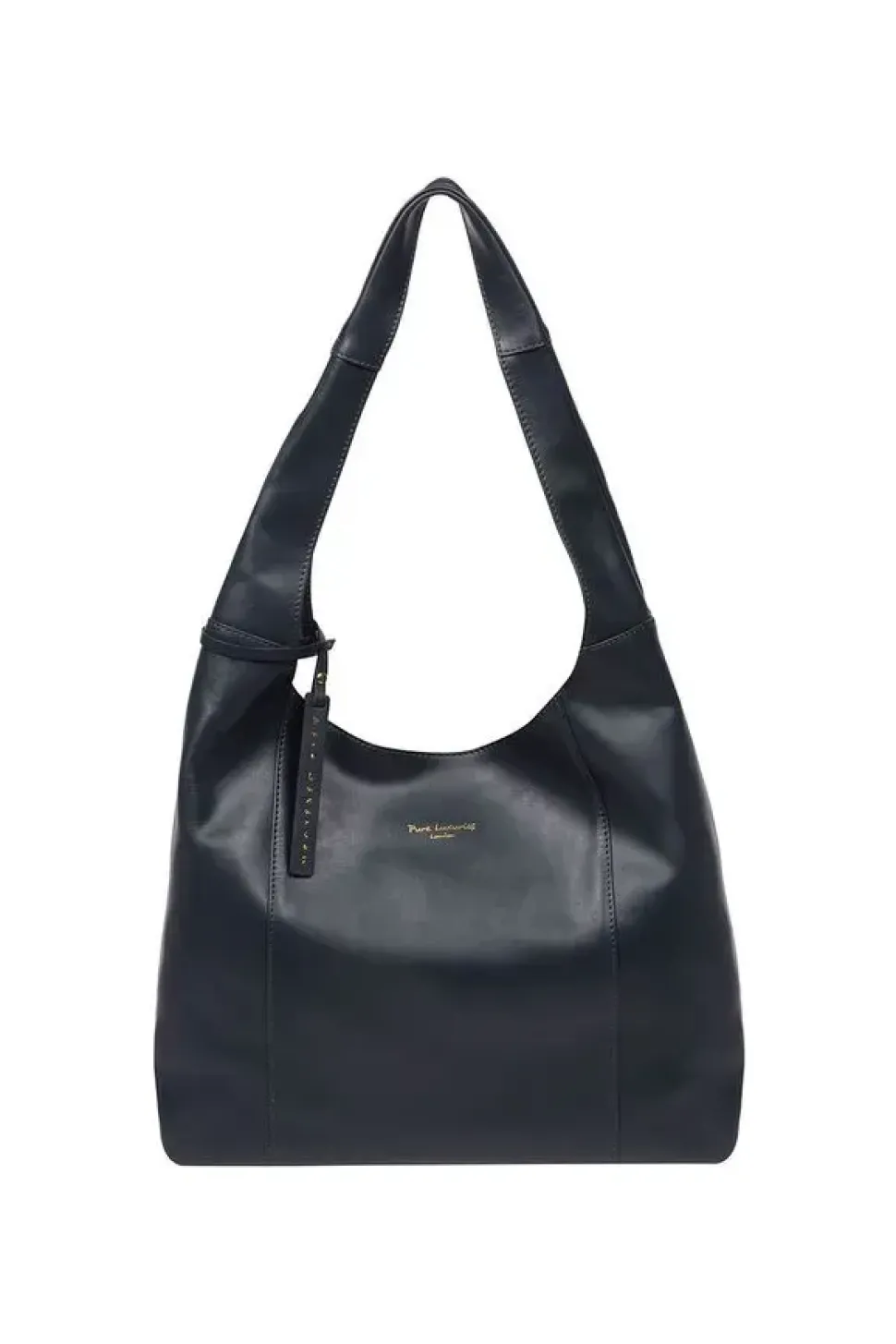 'Nina' Leather Shoulder Bag
