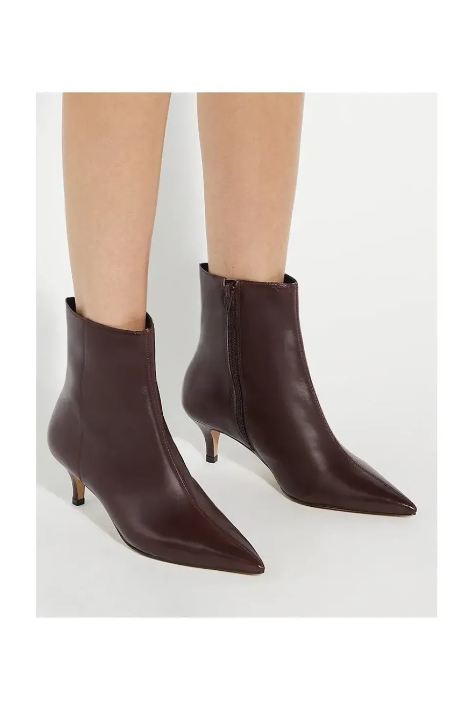 'Offer' Leather Ankle Boots