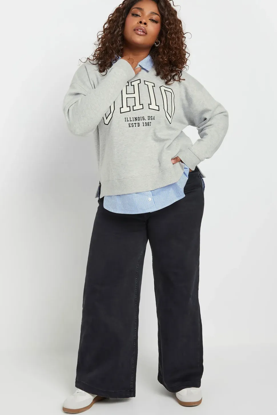 'Ohio' 2-In-1 Sweatshirt