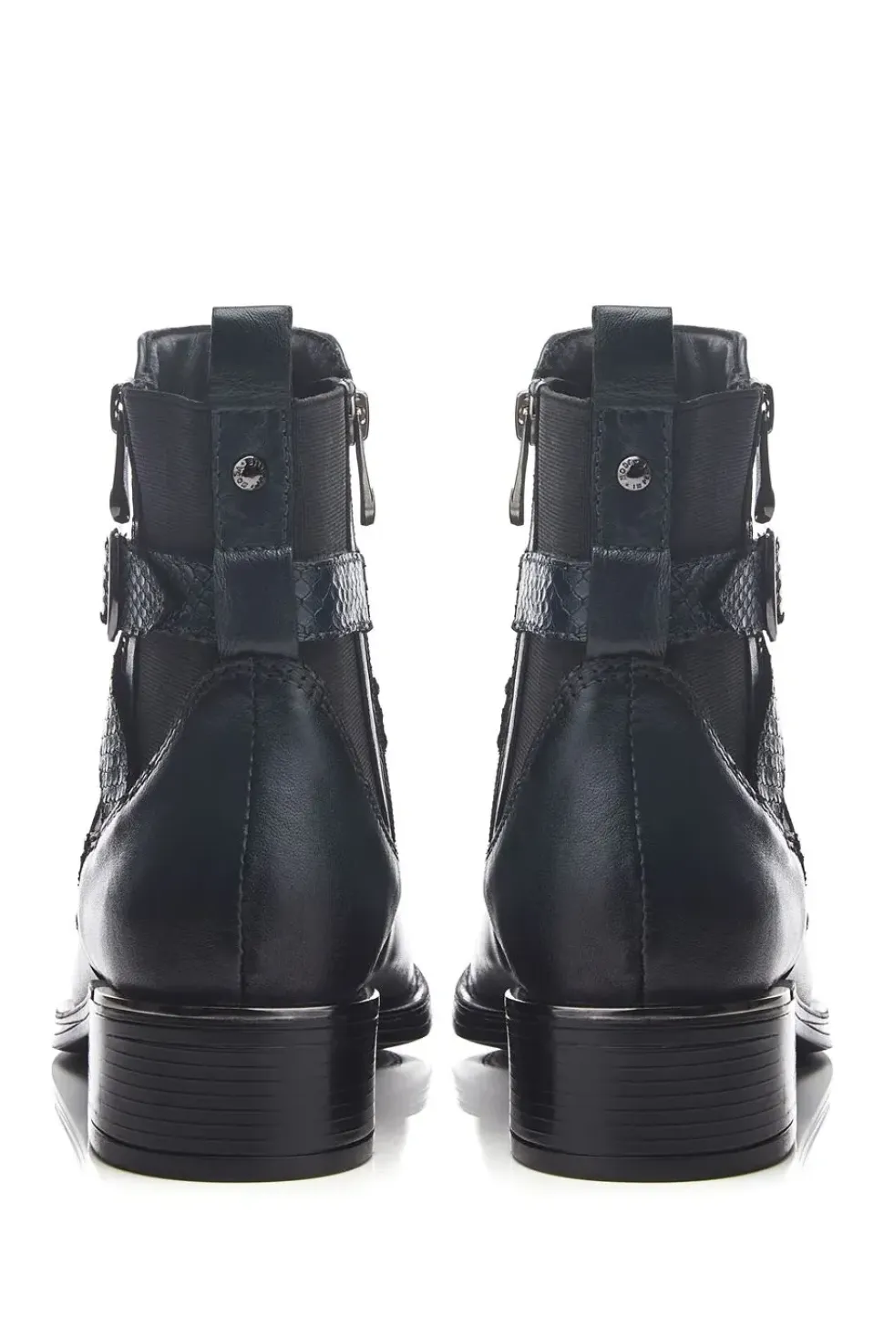'Oloron' Leather Ankle Boots