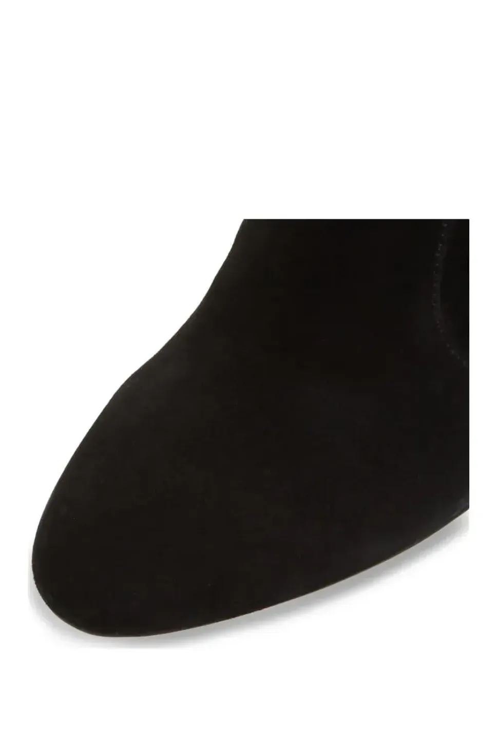 'Optical' Suede Sock Boots
