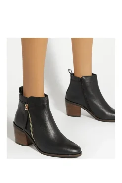 'Paicing' Leather Ankle Boots