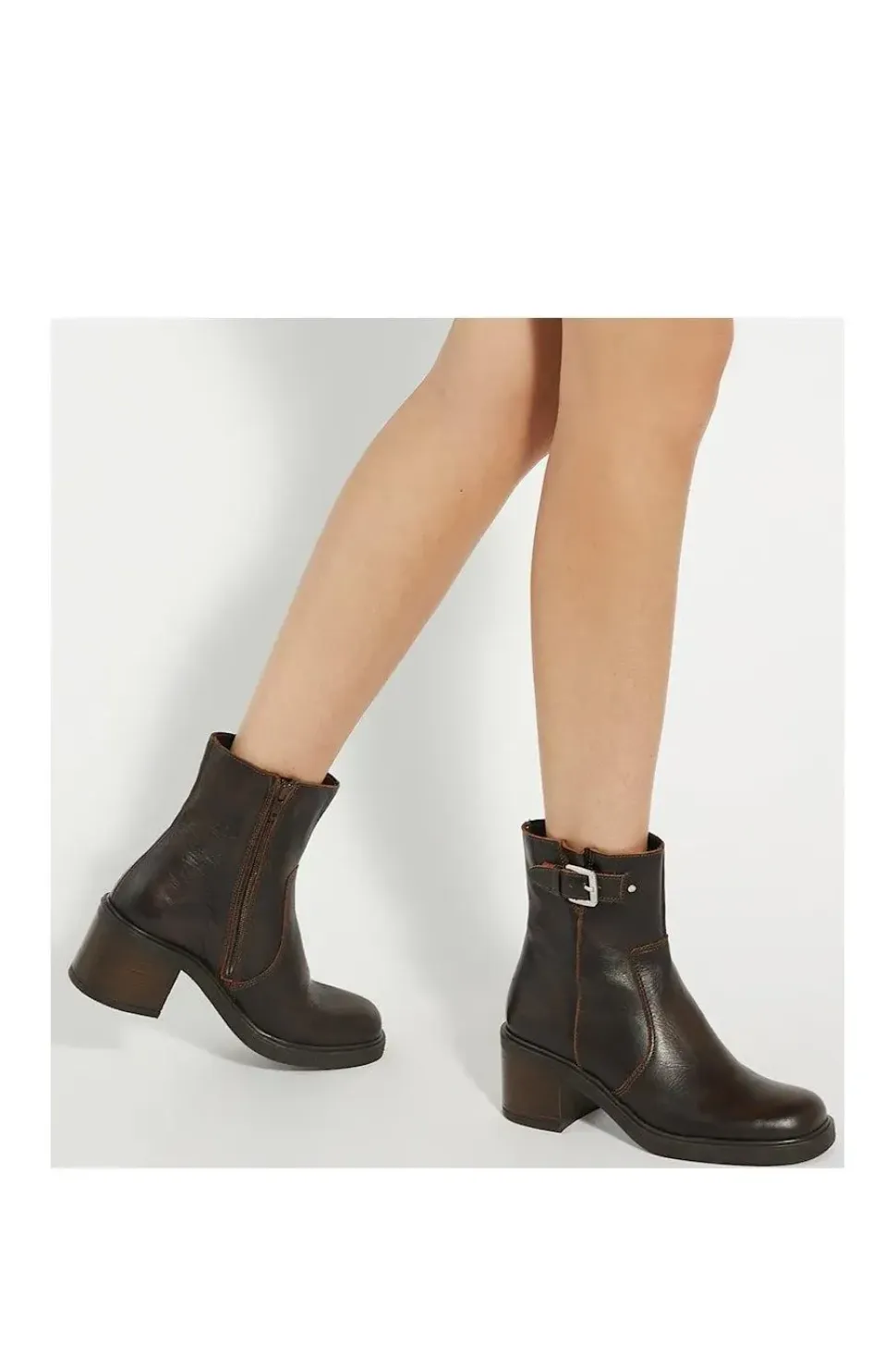 'Parlowe' Leather Ankle Boots