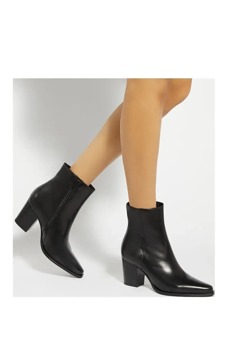 'Paxten' Leather Ankle Boots