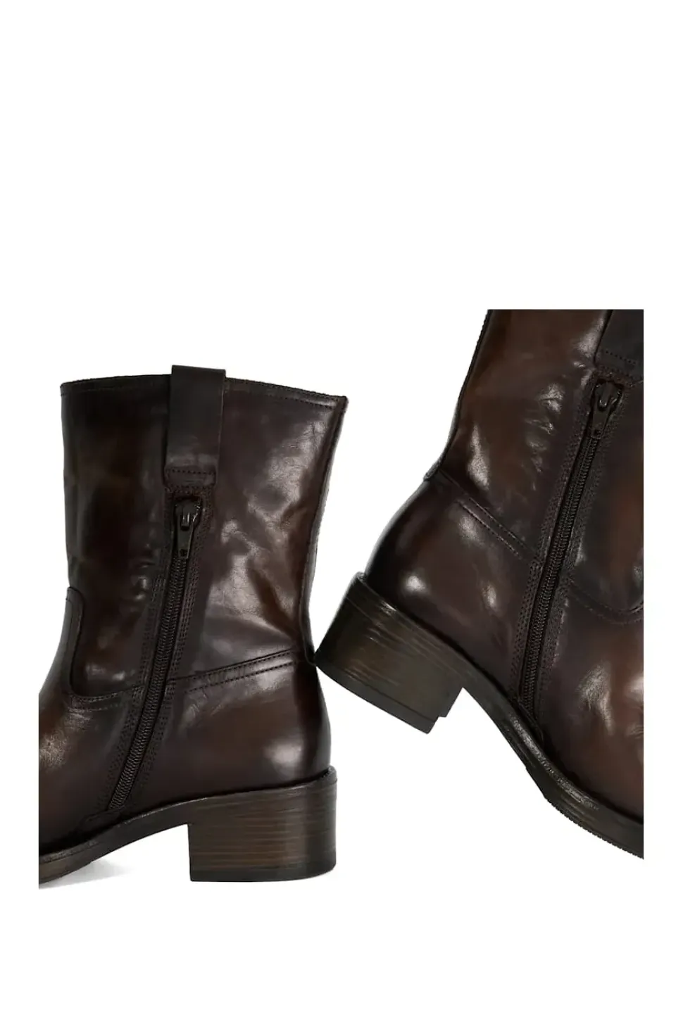 'Paytyn' Leather Biker Boots