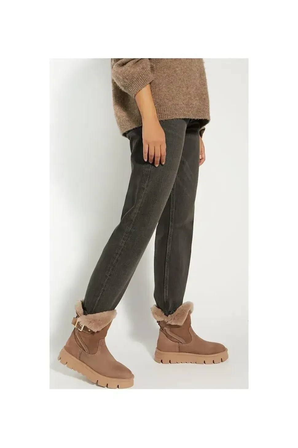 'Pheebs' Suede Ankle Boots