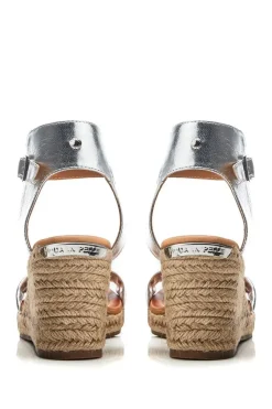 'Phyllis' Leather Wedges