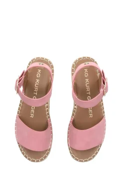 'Pia' Suedette Sandals