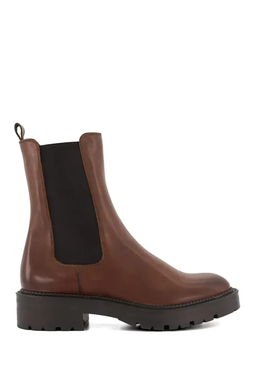 'Picture' Leather Ankle Boots