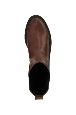 'Picture' Leather Ankle Boots