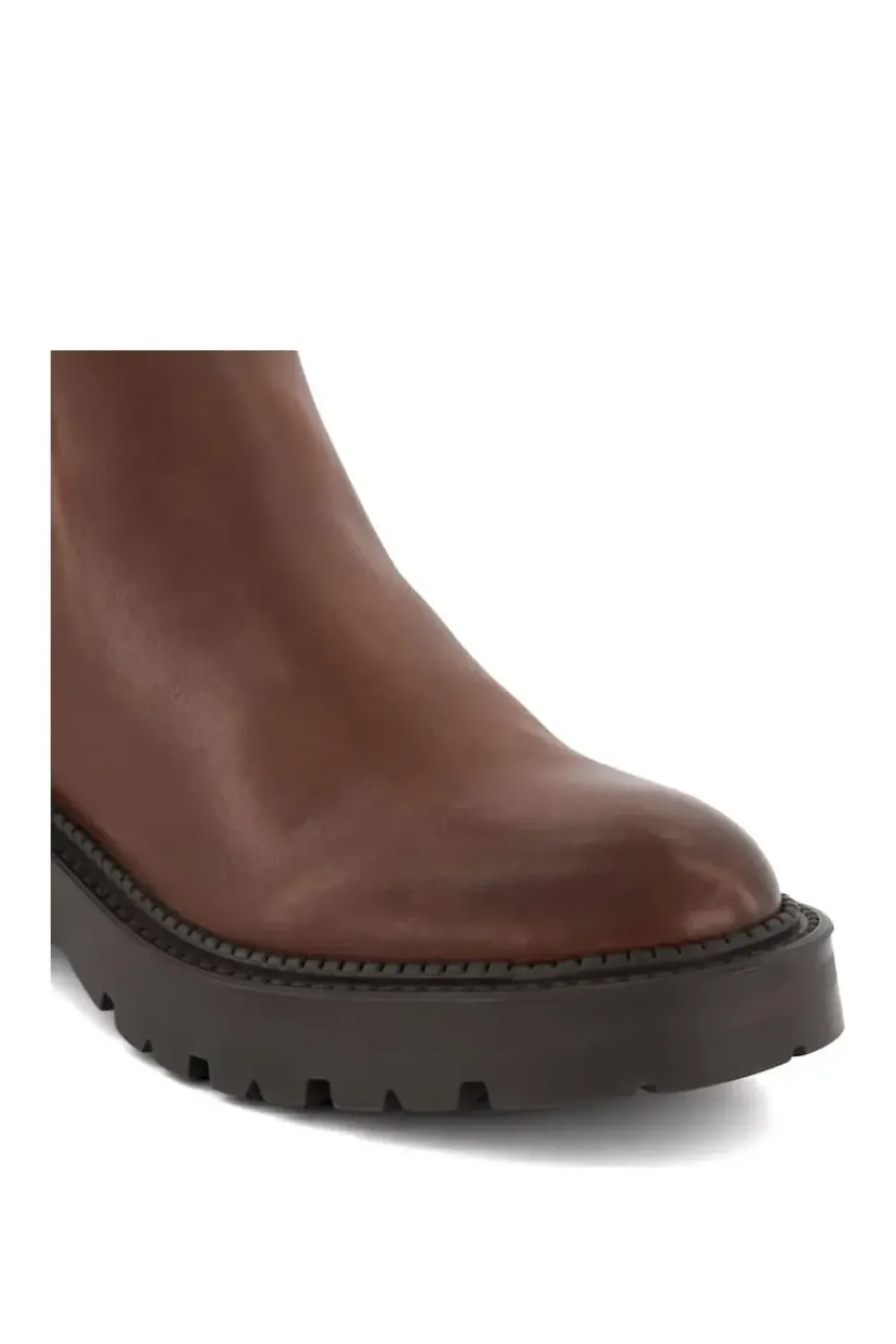 'Picture' Leather Ankle Boots