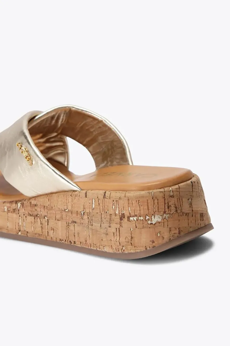 'Pillow' Leather Sandals