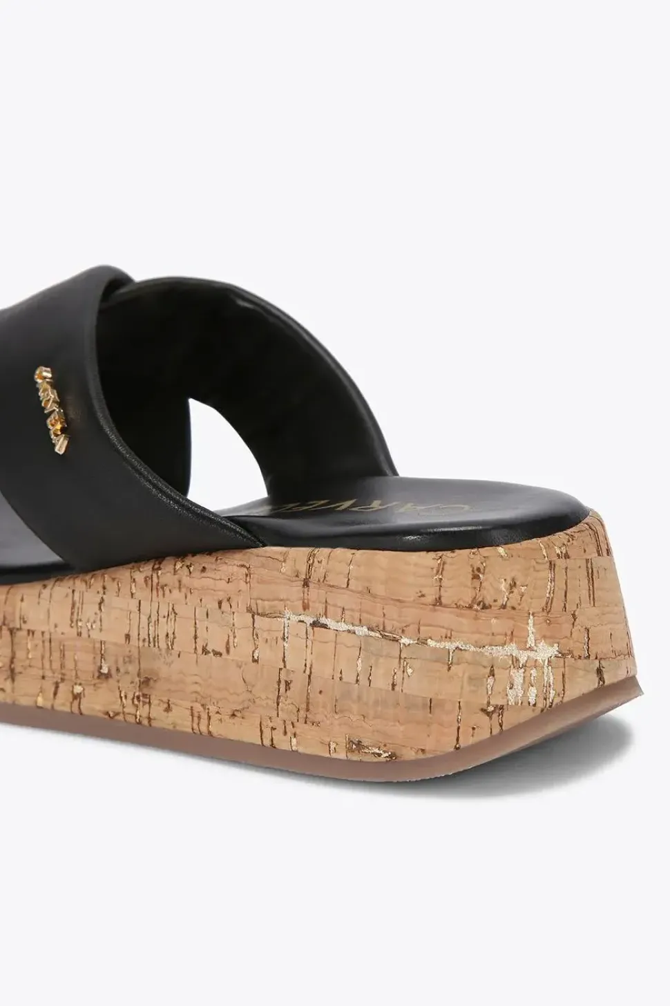 'Pillow' Leather Sandals