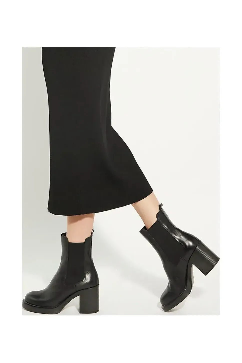 'Pinaz' Leather Ankle Boots
