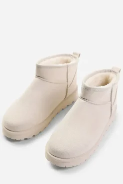 'Pine' Faux Fur Lining Ankle Boots