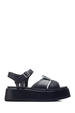'Pippaa' Leather Flatforms