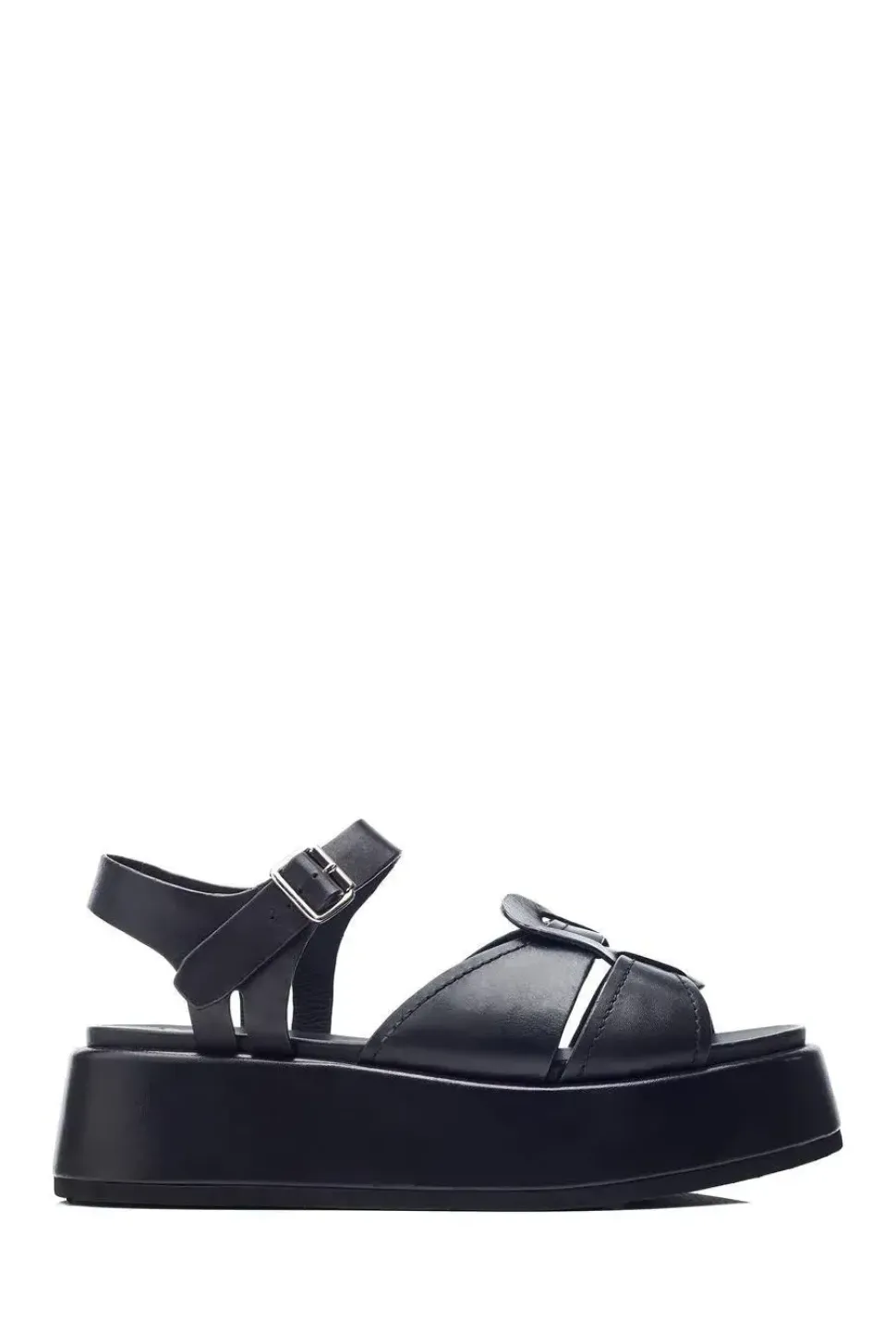 'Pippaa' Leather Flatforms