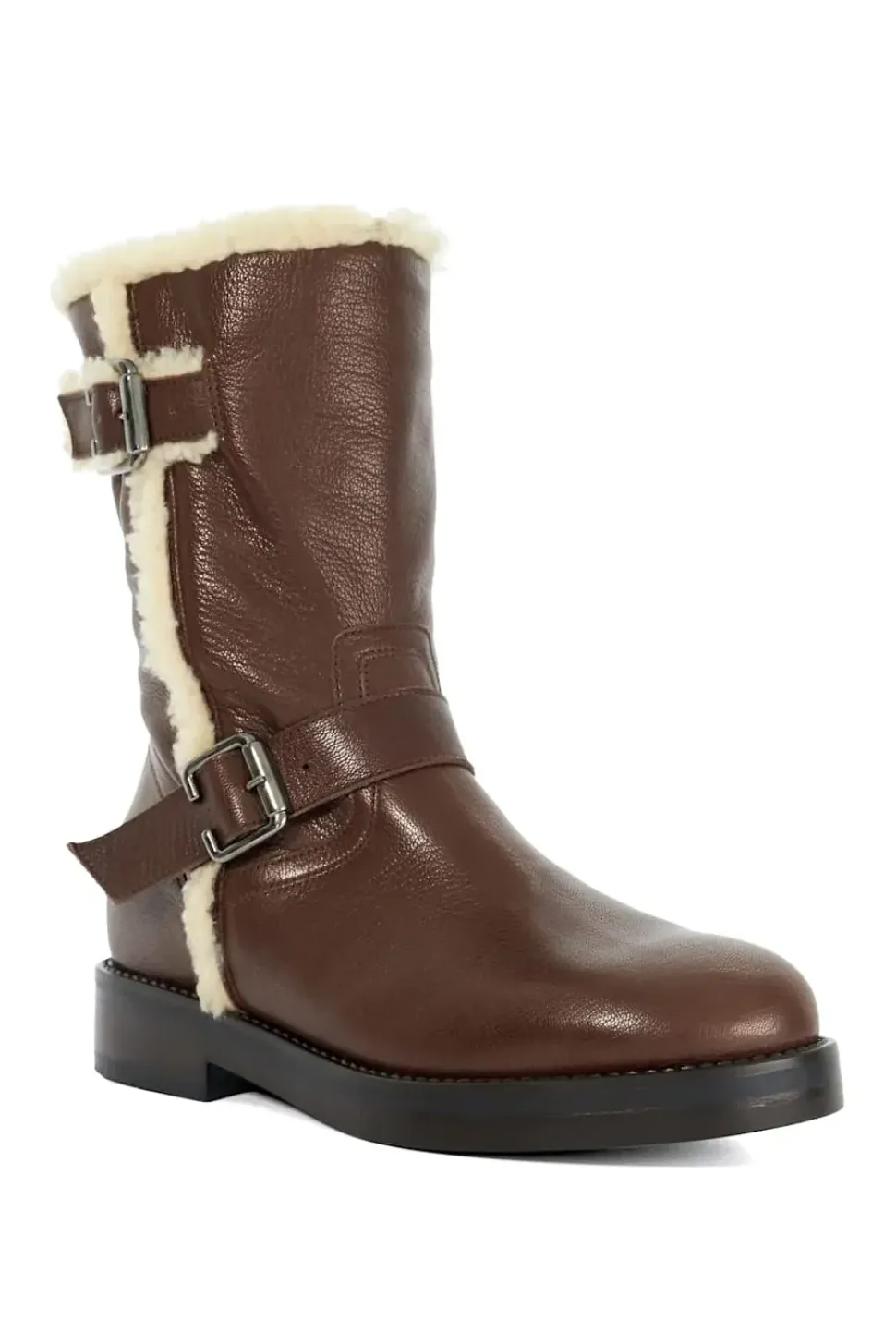 'Pixo' Leather Biker Boots