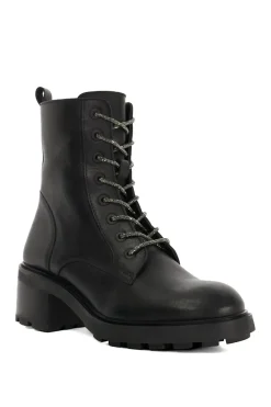'Plexie' Leather Ankle Boots