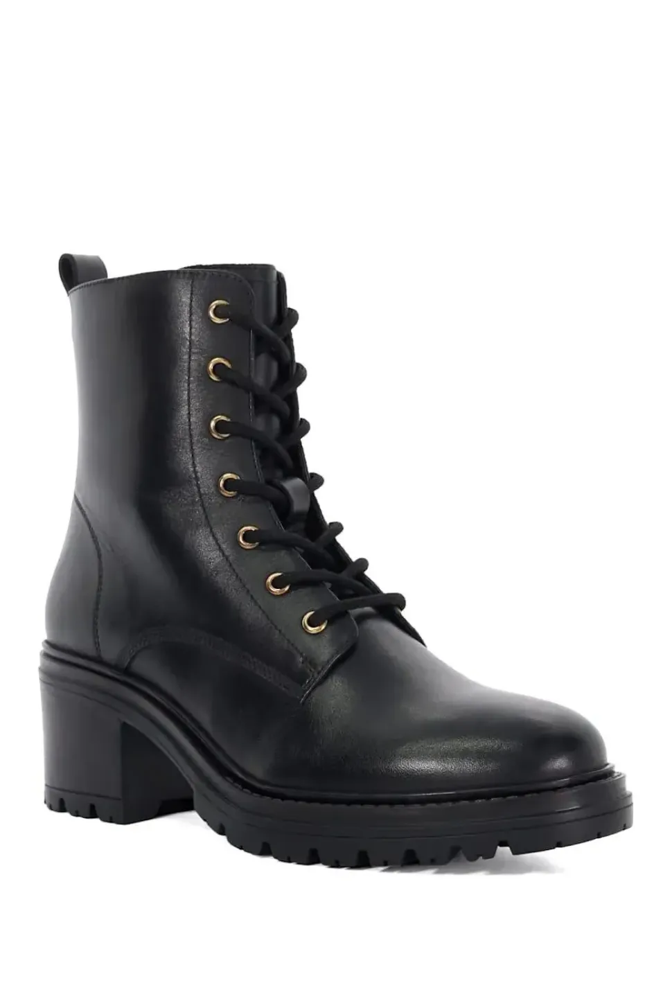 'Plotted' Leather Ankle Boots