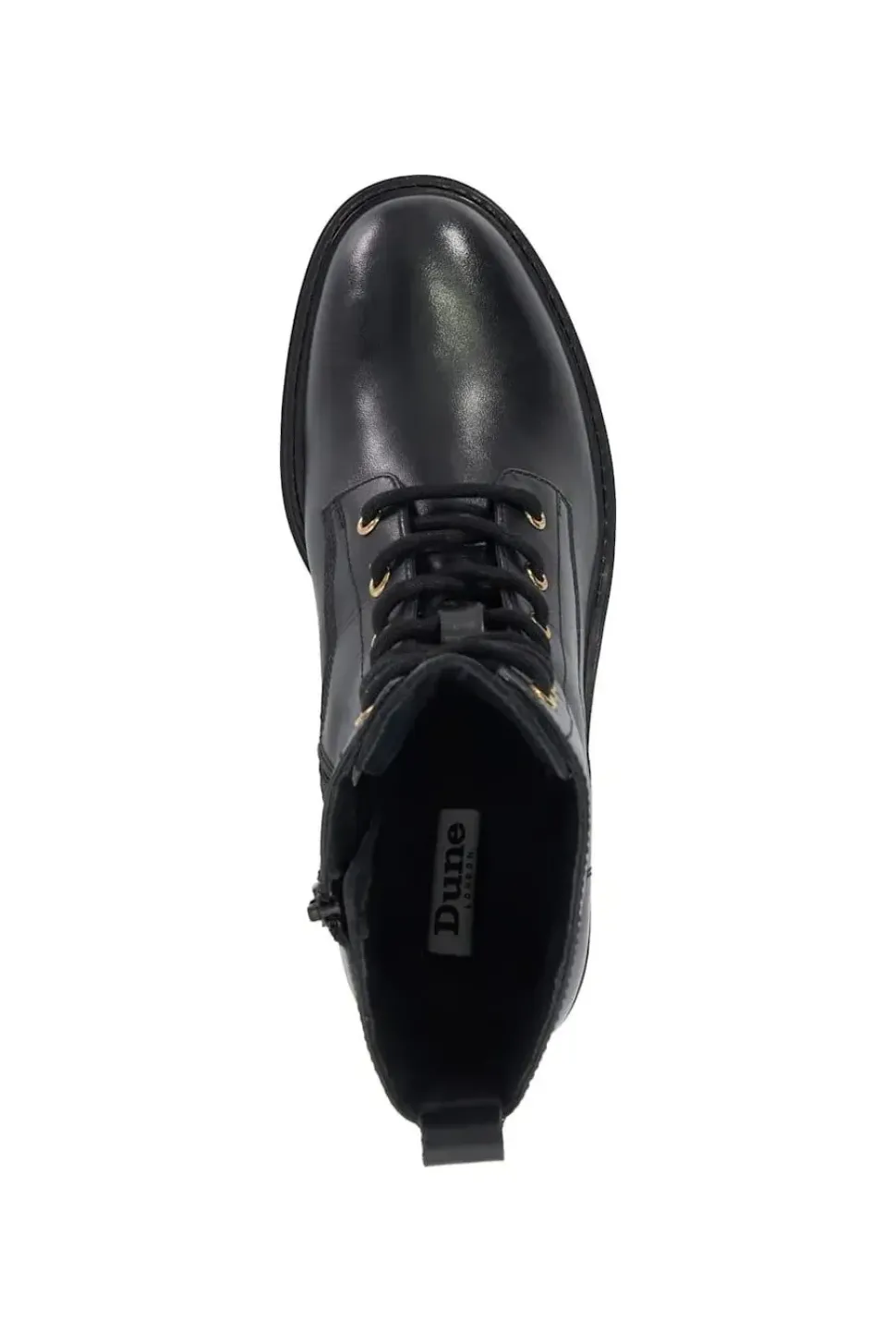 'Plotted' Leather Ankle Boots