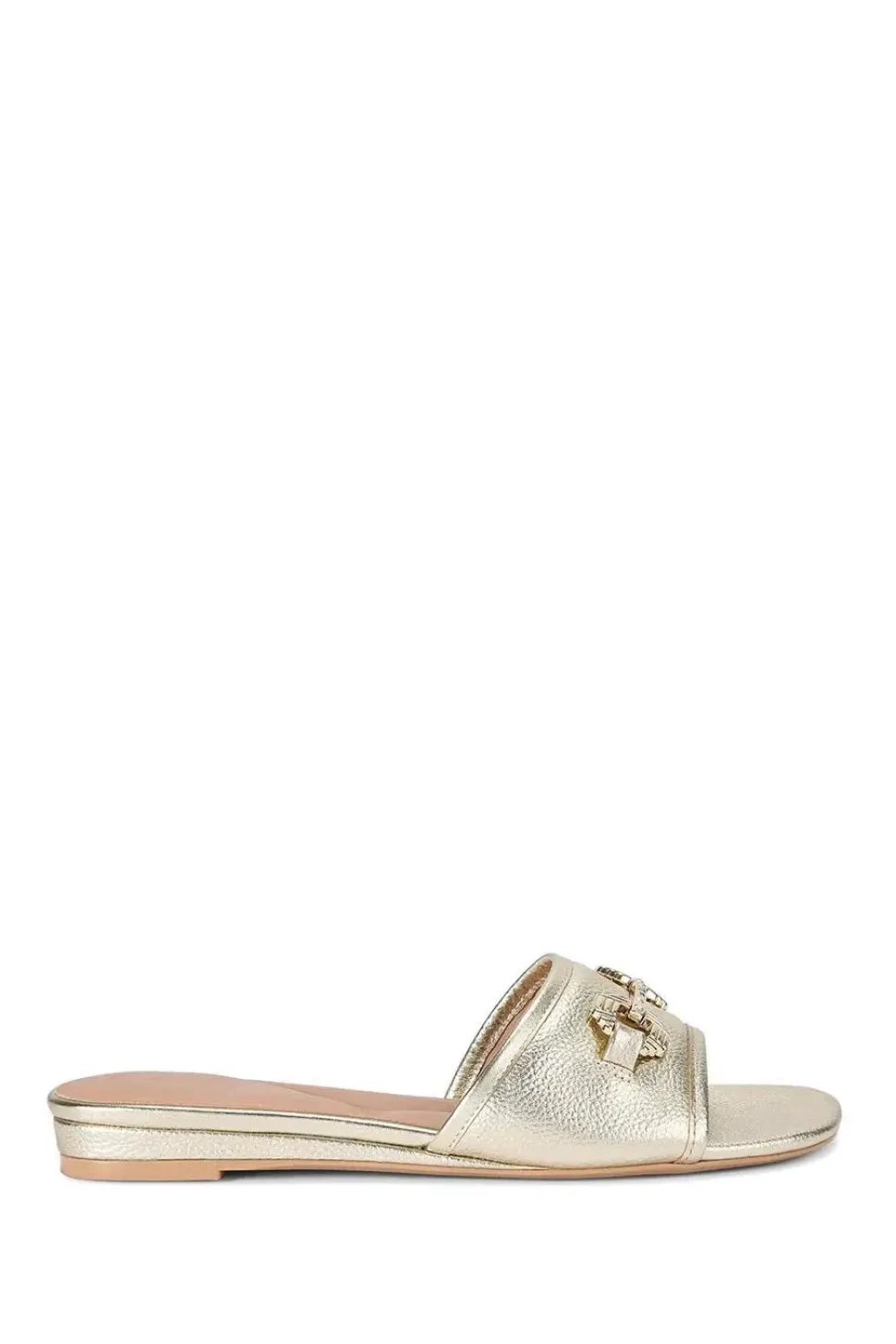 'Poise Mule' Leather Flats