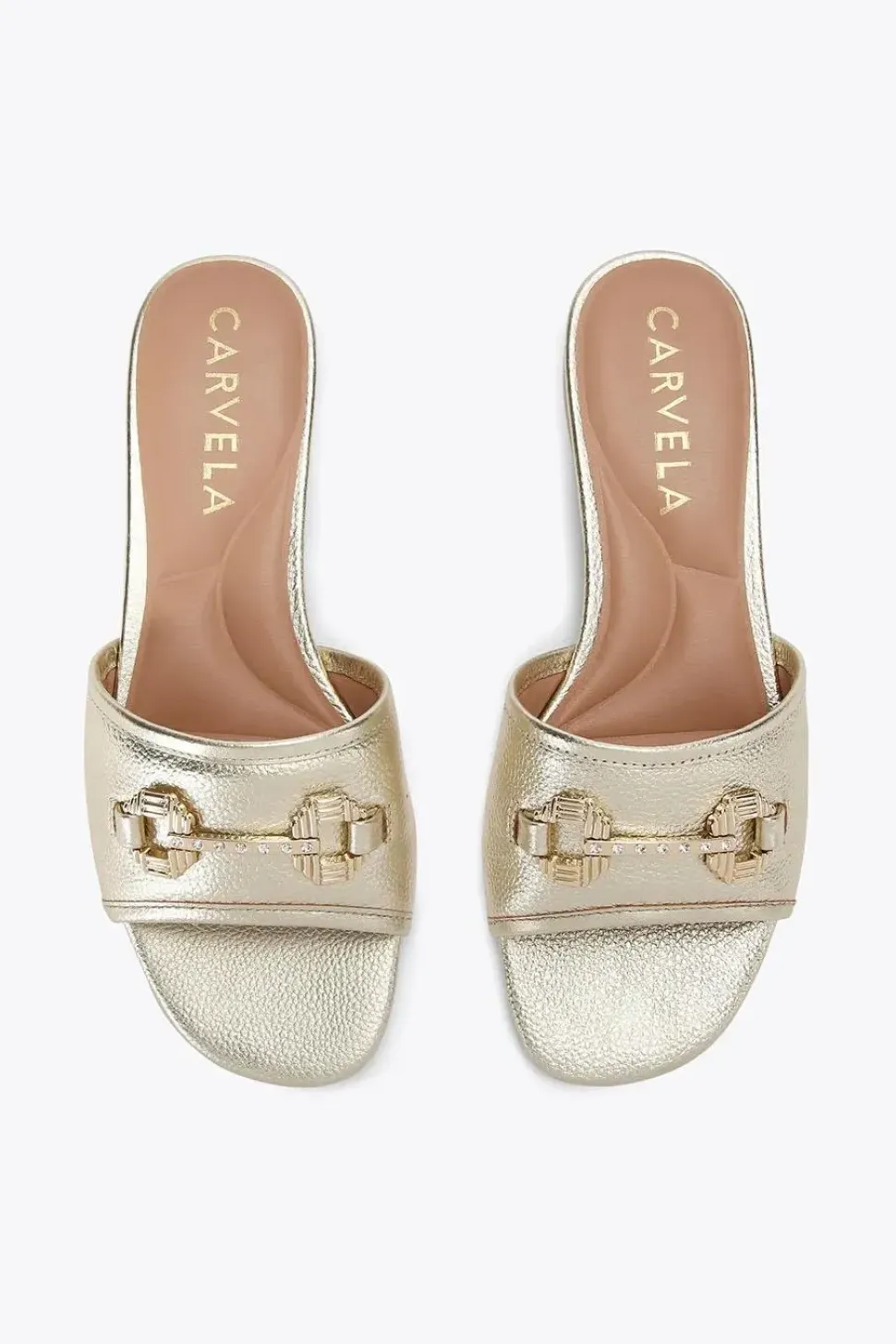 'Poise Mule' Leather Flats