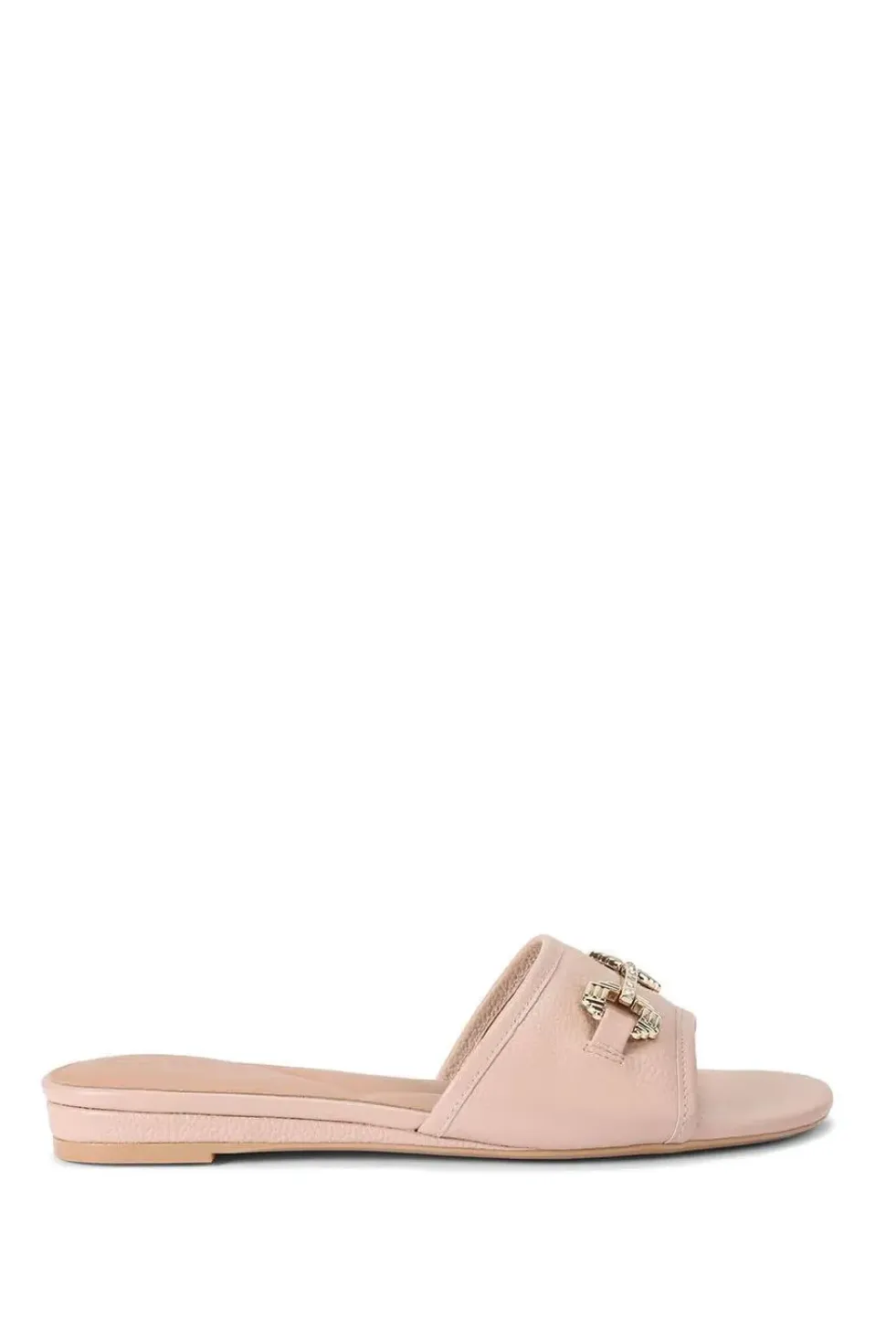 'Poise Mule' Leather Flats