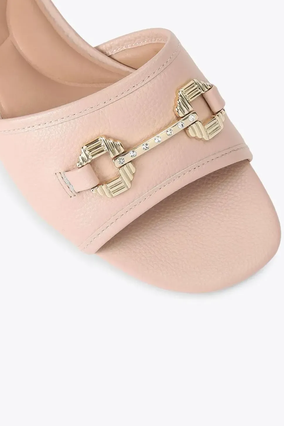 'Poise Mule' Leather Flats