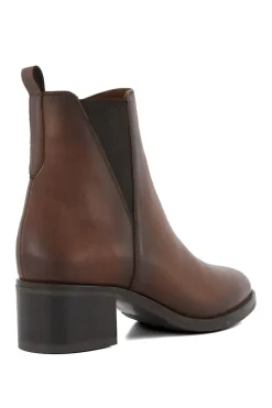'Pouring' Leather Ankle Boots