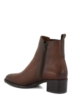 'Pouring' Leather Ankle Boots