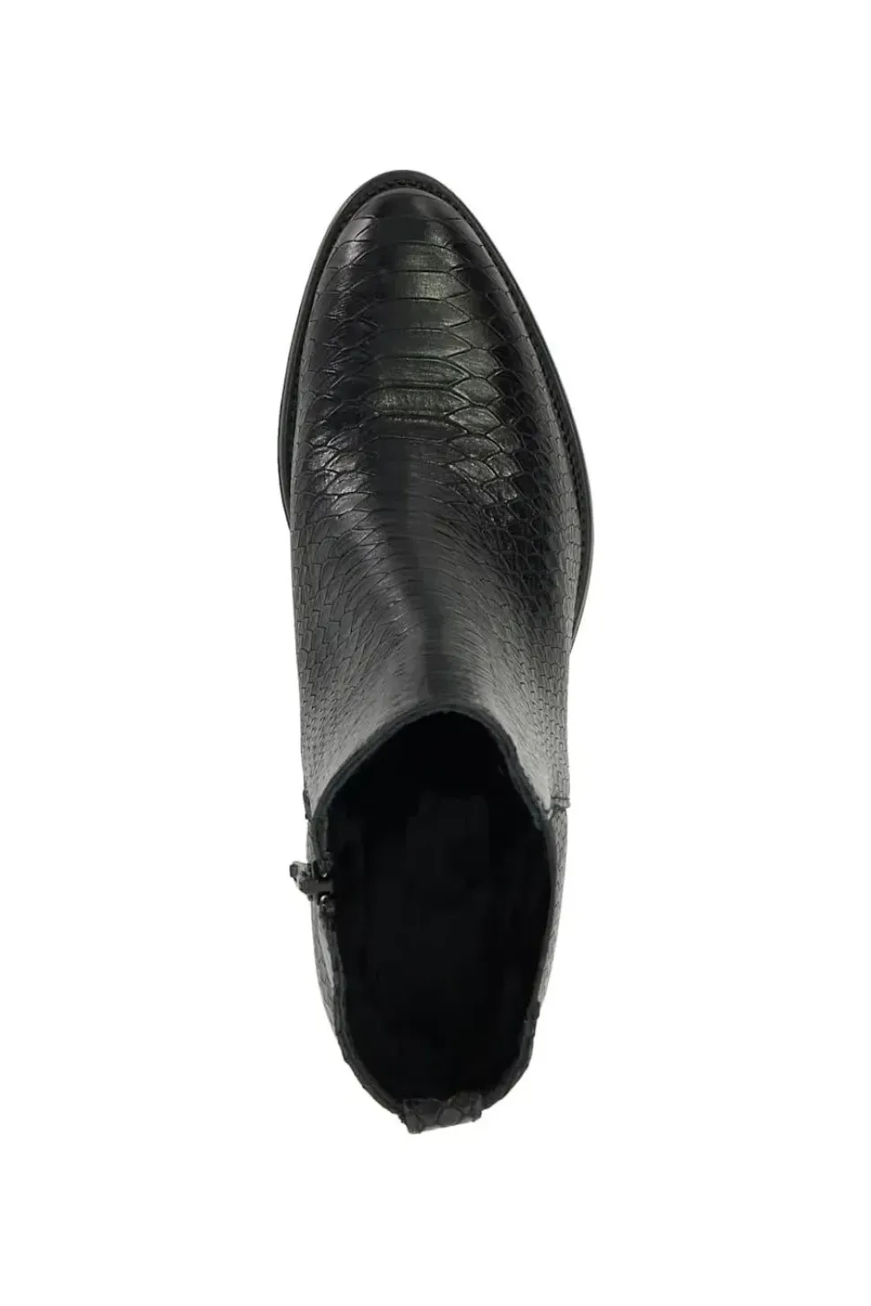 'Pouring' Leather Ankle Boots