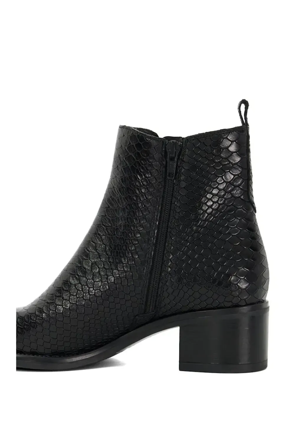 'Pouring' Leather Ankle Boots