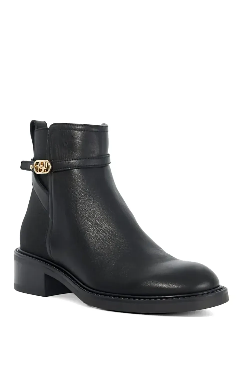 'Praisley' Leather Ankle Boots