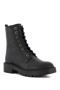'Press' Leather Lace Up Boots