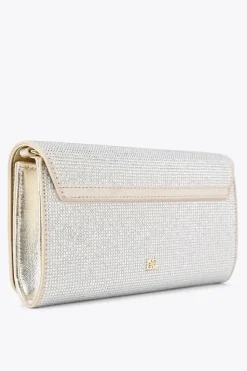 'Primrose S' Leather Clutch
